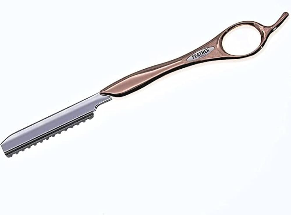 Amazon.co.jp: フェザー スタイリングレザー ピンクゴールド SR